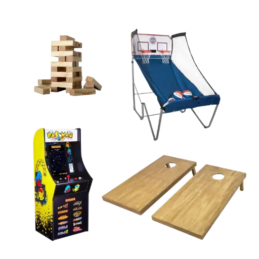 Yard Games & Arcade Games Package (SAVE $25)